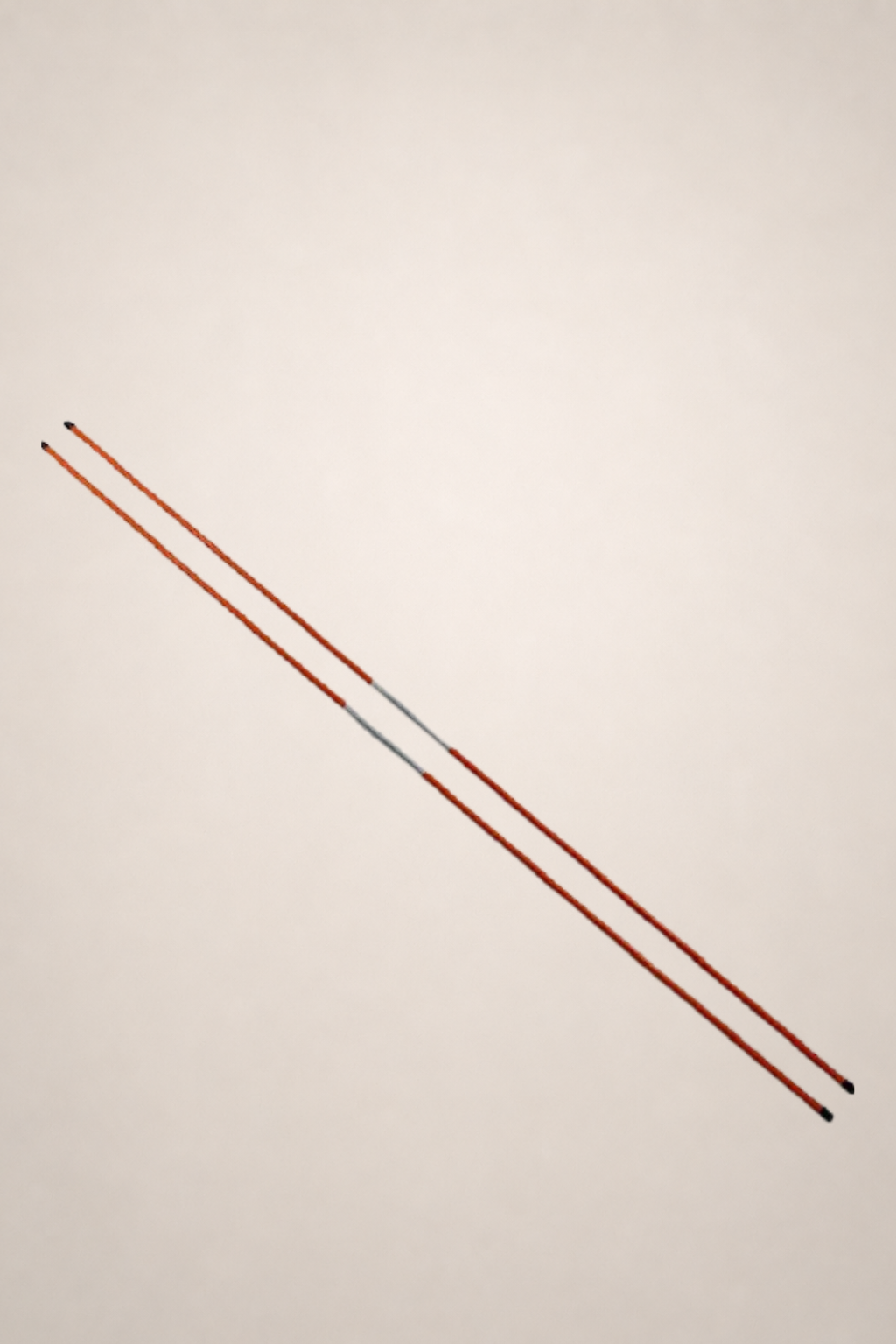 Baguettes d'alignement golf – Lot de 2 baguettes 122,5 cm