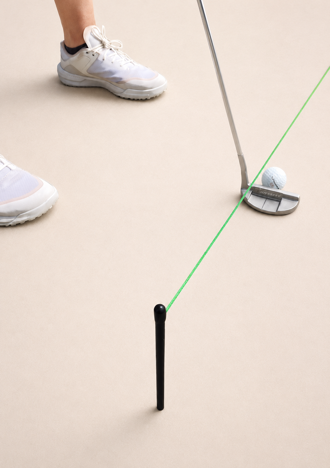 Corde d'entraînement pour le putting – Aide à l'alignement et au stroke