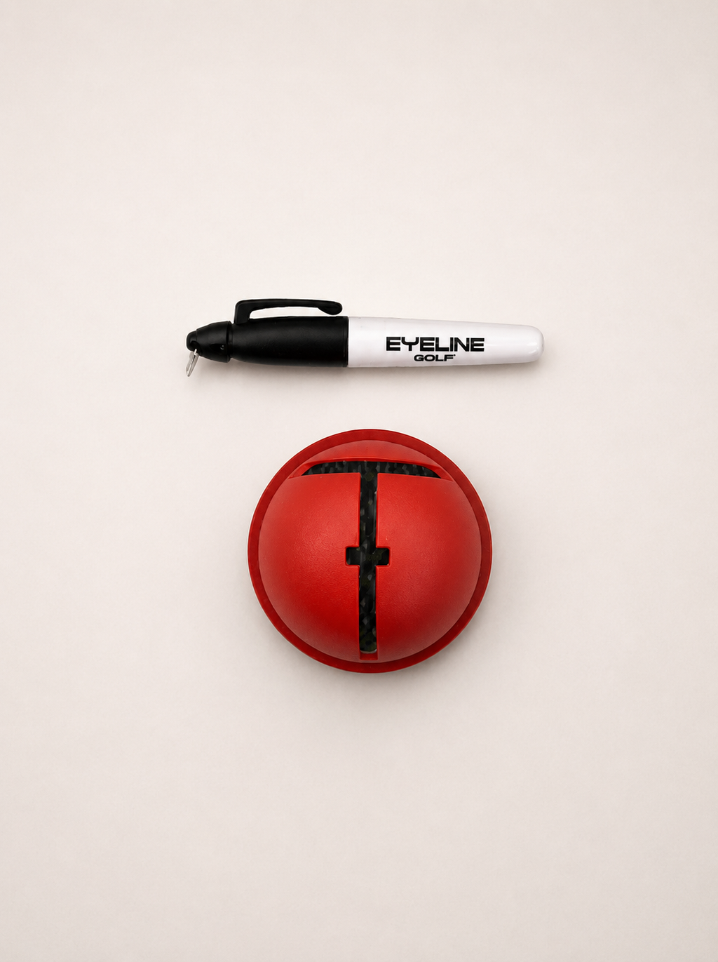 Impact Ball Liner – Pochoir d'alignement pour balle de golf