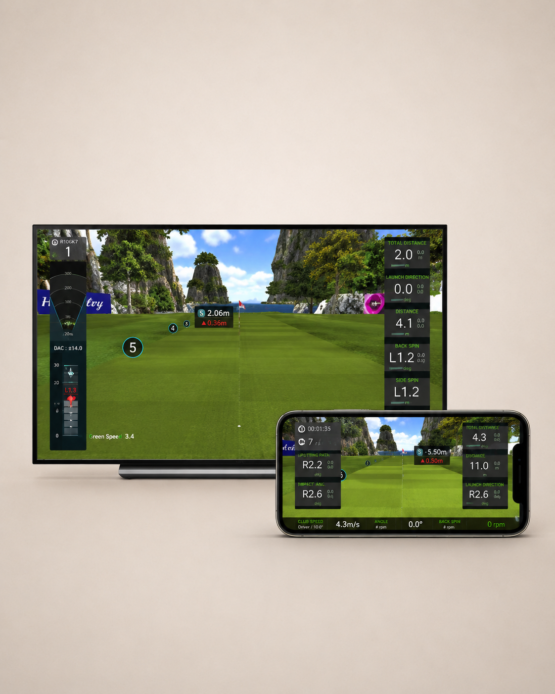 ExPutt RG500D – Simulateur de putting nouvelle génération pour la maison