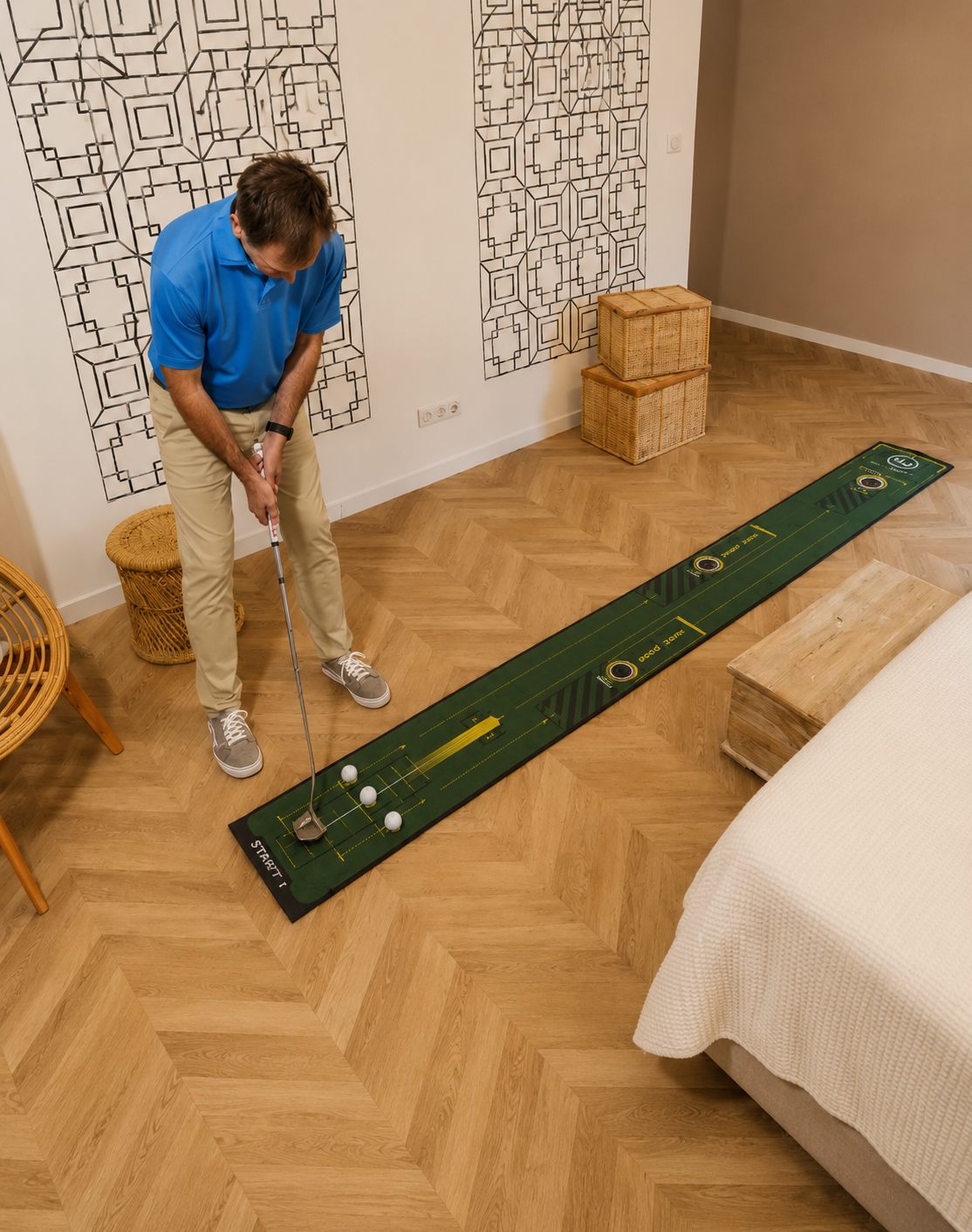 Tapis de putting Start 2.0 I Wellputt