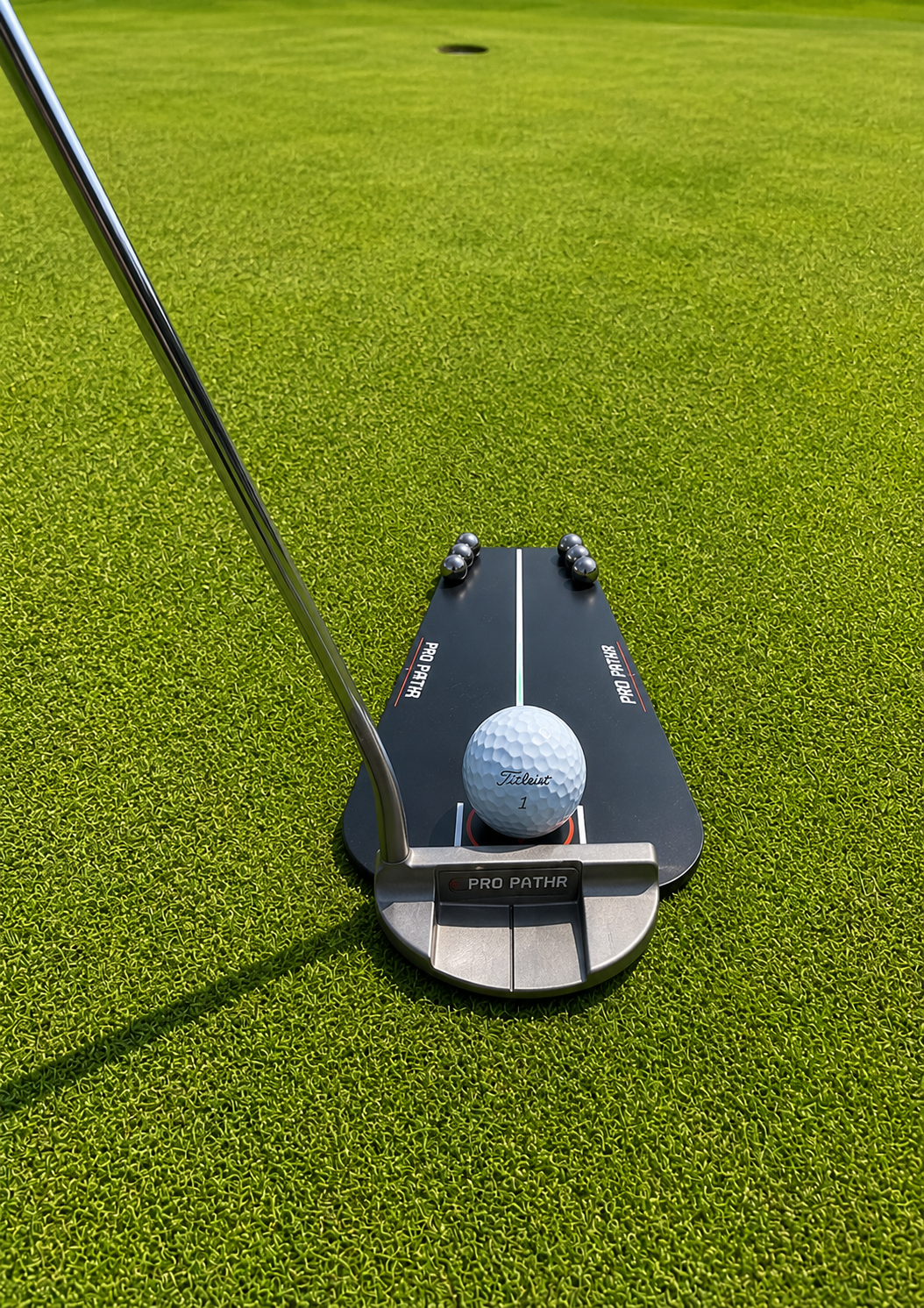 Tuteur de Putting – Outil 3 en 1 pour visée, alignement et sortie de balle