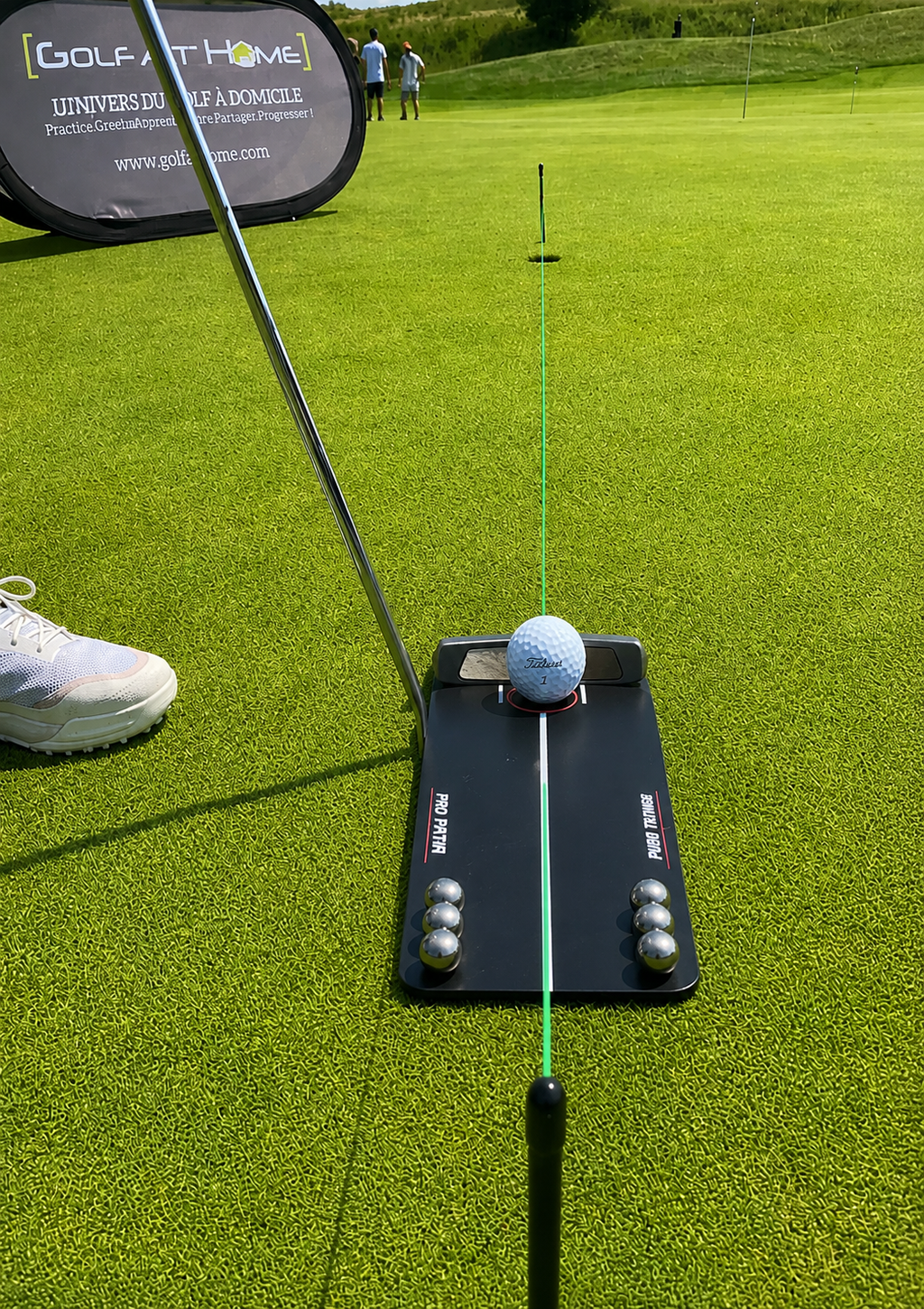 Tuteur de Putting – Outil 3 en 1 pour visée, alignement et sortie de balle