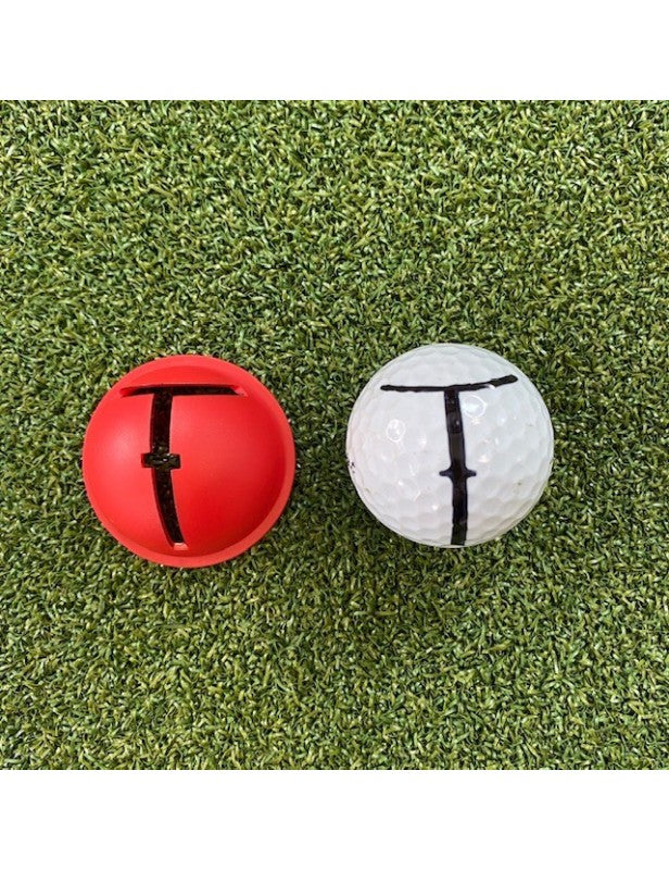 Impact Ball Liner – Pochoir d'alignement pour balle de golf