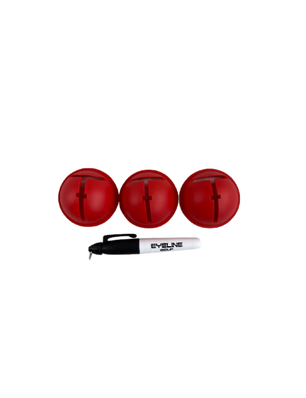 Impact Ball Liner – Pochoir d'alignement pour balle de golf