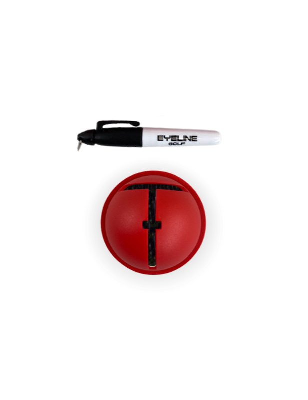 Impact Ball Liner – Pochoir d'alignement pour balle de golf