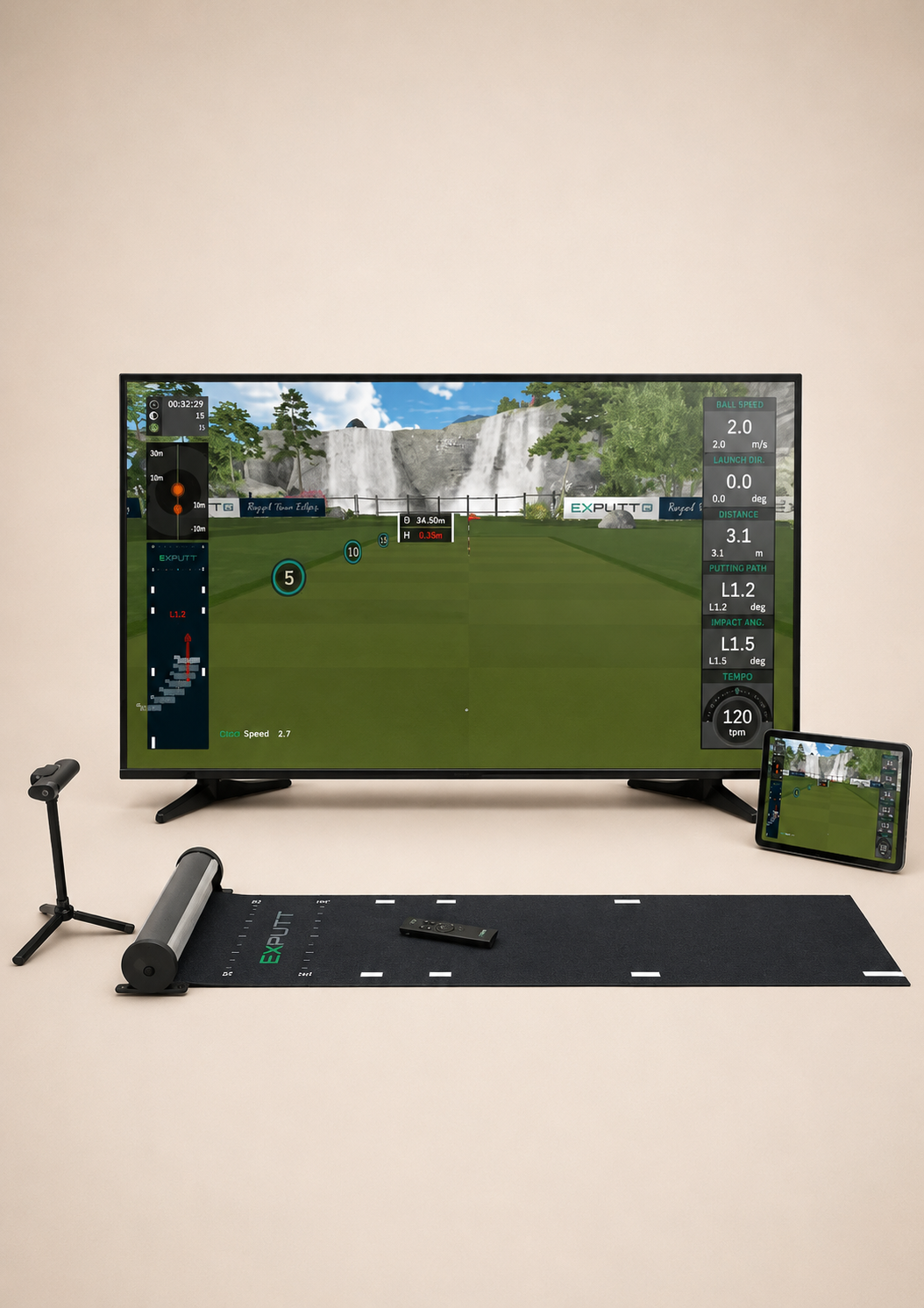 ExPutt RG500D – Simulateur de putting nouvelle génération pour la maison