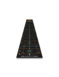 Tapis de Putting Wellputt 4 mètres Noir – Edition Black avec 50 exercices