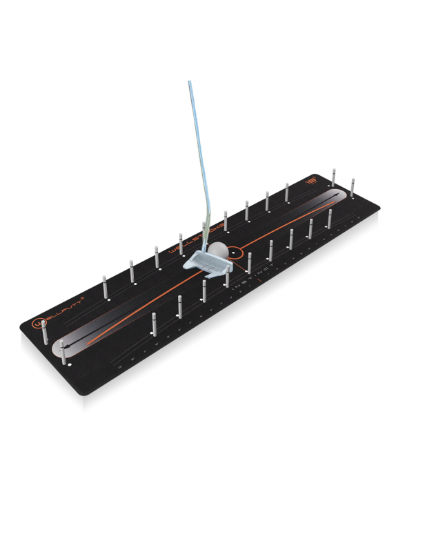 Wellstroke Instinct Wellputt – Tapis d'entraînement à l'arc de putter